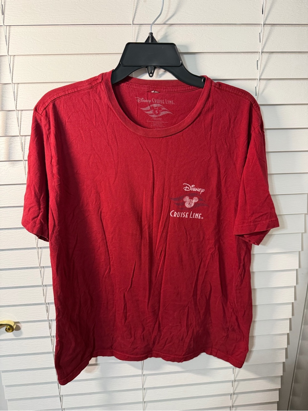 Disney Cruise Line Red Logo T-Shirt